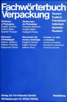 Download-Version des Fachwörterbuch Verpackung: Deutsch, Englisch, Französisch, Italienisch, Spanisch, Russisch